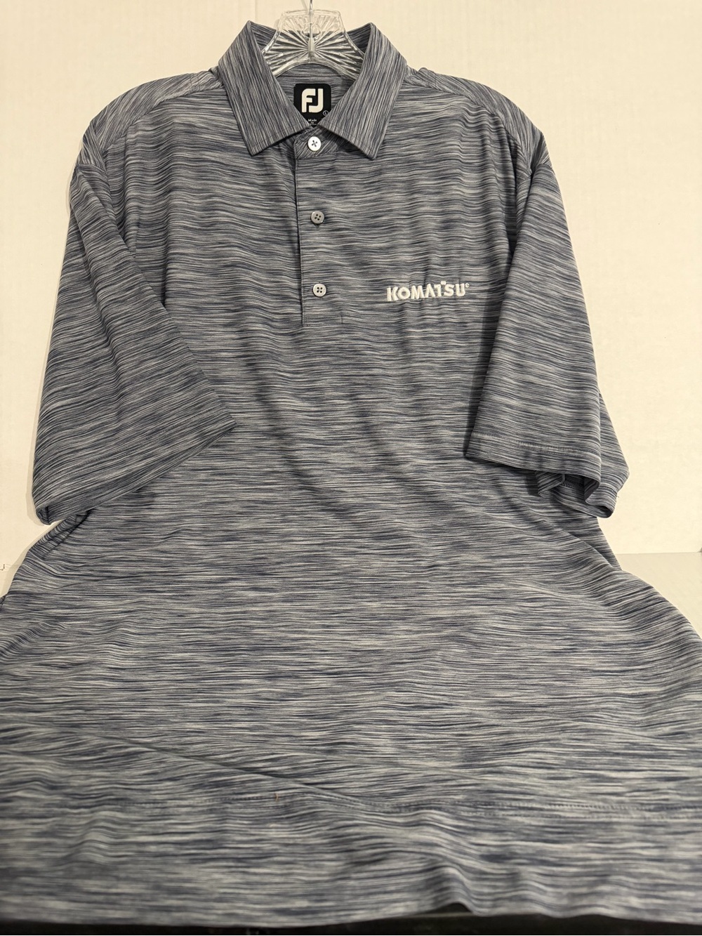 FootJoy Men's Golf Polo with Komatsu Logo